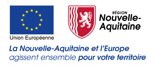 Soutien Union Européenne Région Nouvelle-Aquitaine